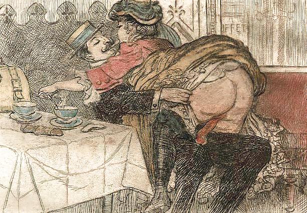 25P Vintage Erotic Drawings 23