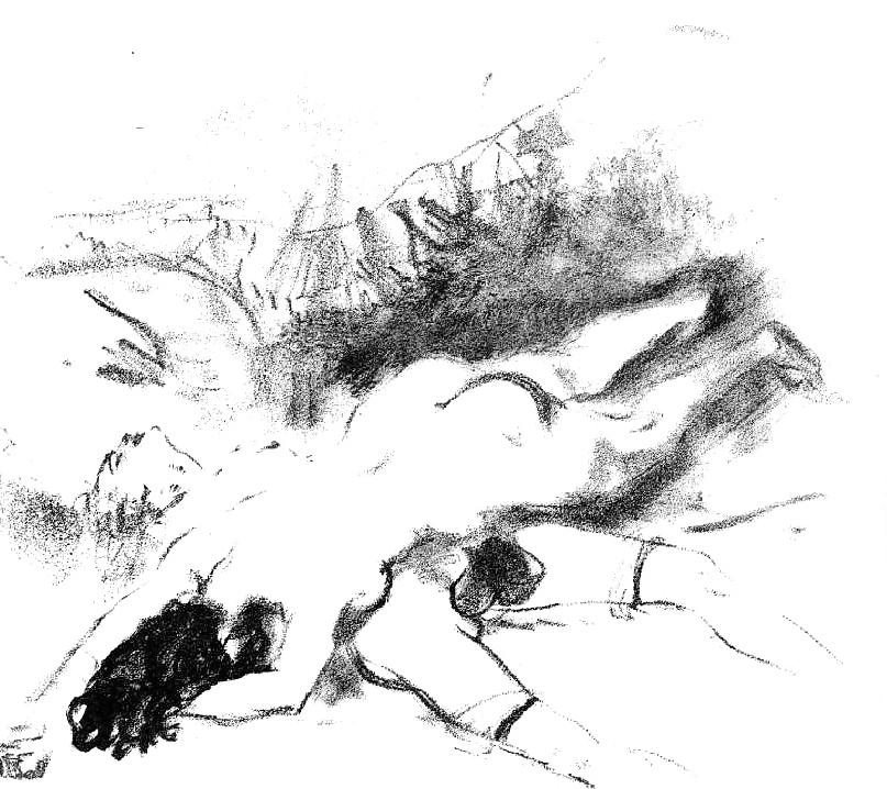 25P Vintage Erotic Drawings 23