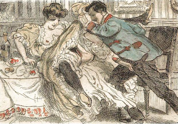 25P Vintage Erotic Drawings 23