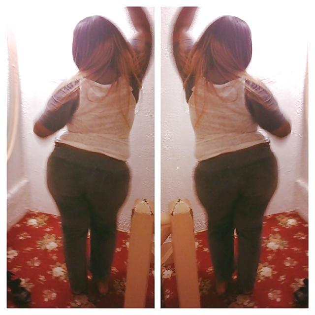 25P Bonnie with a booty thick black ass NN would you take her?