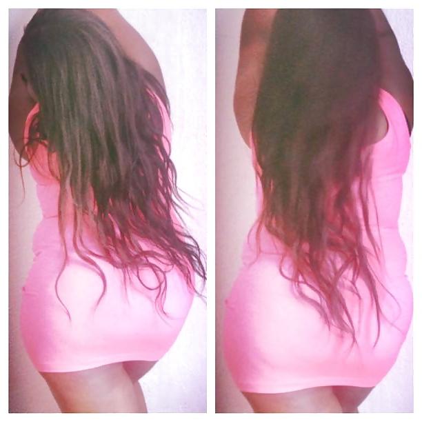 25P Bonnie with a booty thick black ass NN would you take her?