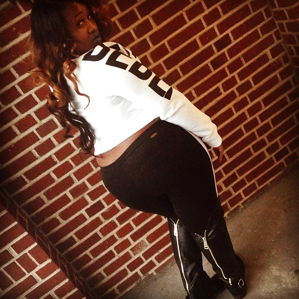 25P Bonnie with a booty thick black ass NN would you take her?