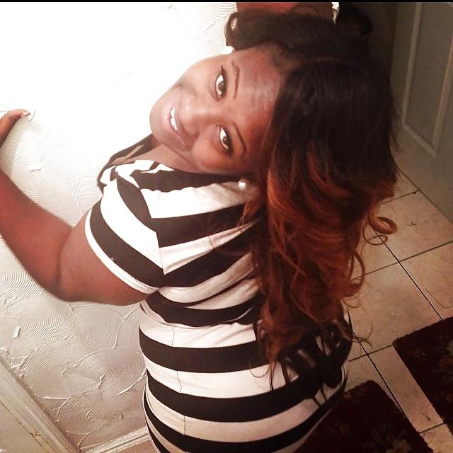 25P Bonnie with a booty thick black ass NN would you take her?