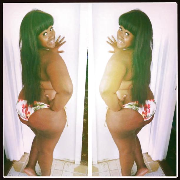 25P Bonnie with a booty thick black ass NN would you take her?