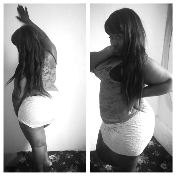 25P Bonnie with a booty thick black ass NN would you take her?