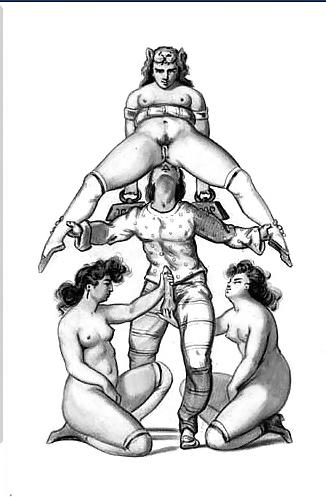 25P Vintage Erotic Drawings 21