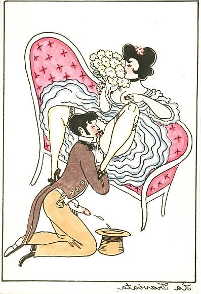 25P Vintage Erotic Drawings 21
