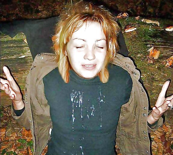 25P Cum on clothes