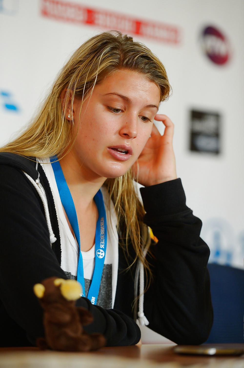 25P Eugenie Bouchard sexy tennis hottie
