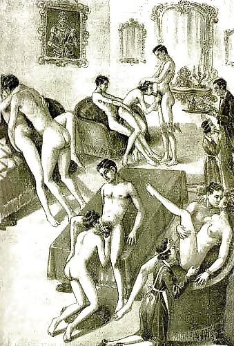 25P Vintage Erotic Drawings 19