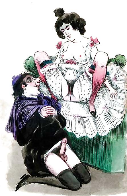 25P Vintage Erotic Drawings 19