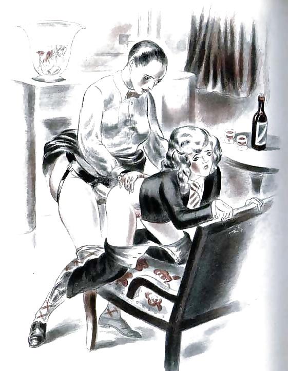 25P Vintage Erotic Drawings 19