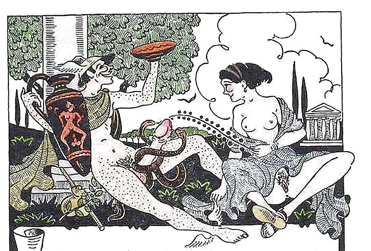 25P Vintage Erotic Drawings 19