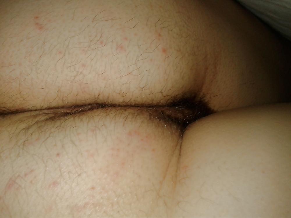 13P Voyeur Pics Of My Wifes Big Ass In Bed