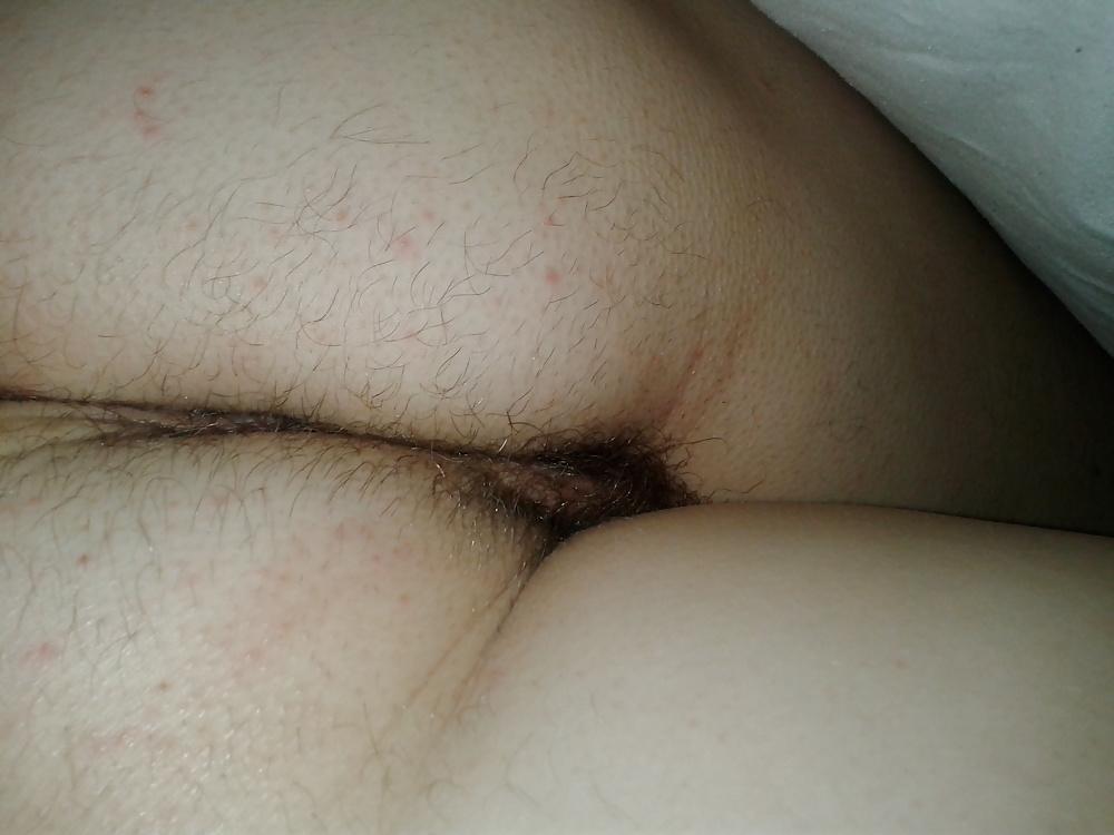 13P Voyeur Pics Of My Wifes Big Ass In Bed