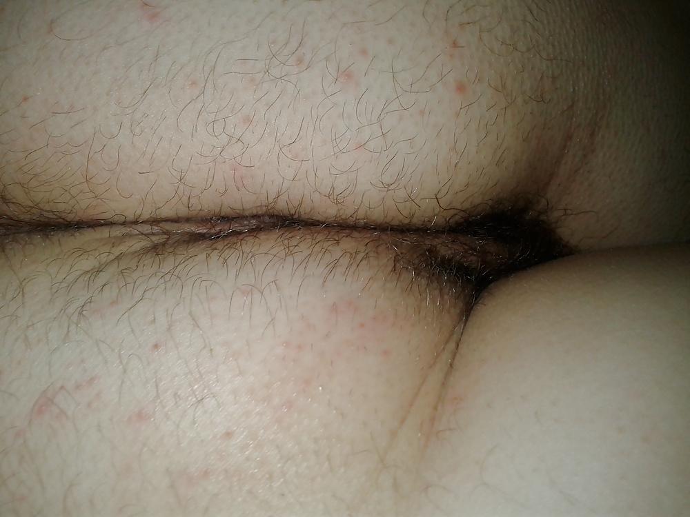13P Voyeur Pics Of My Wifes Big Ass In Bed