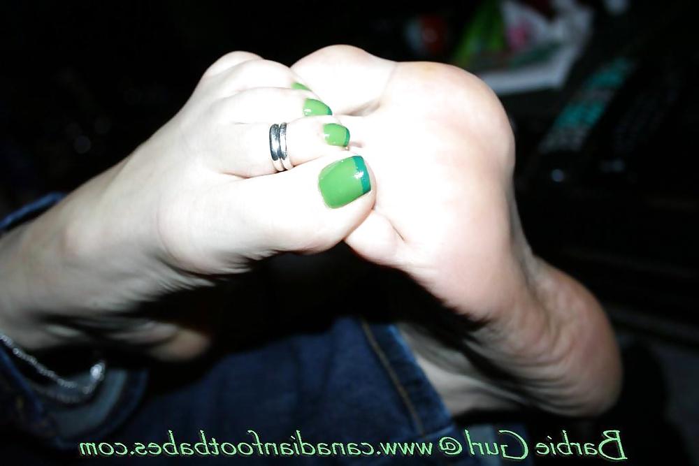 25P Barbie Foot Girl
