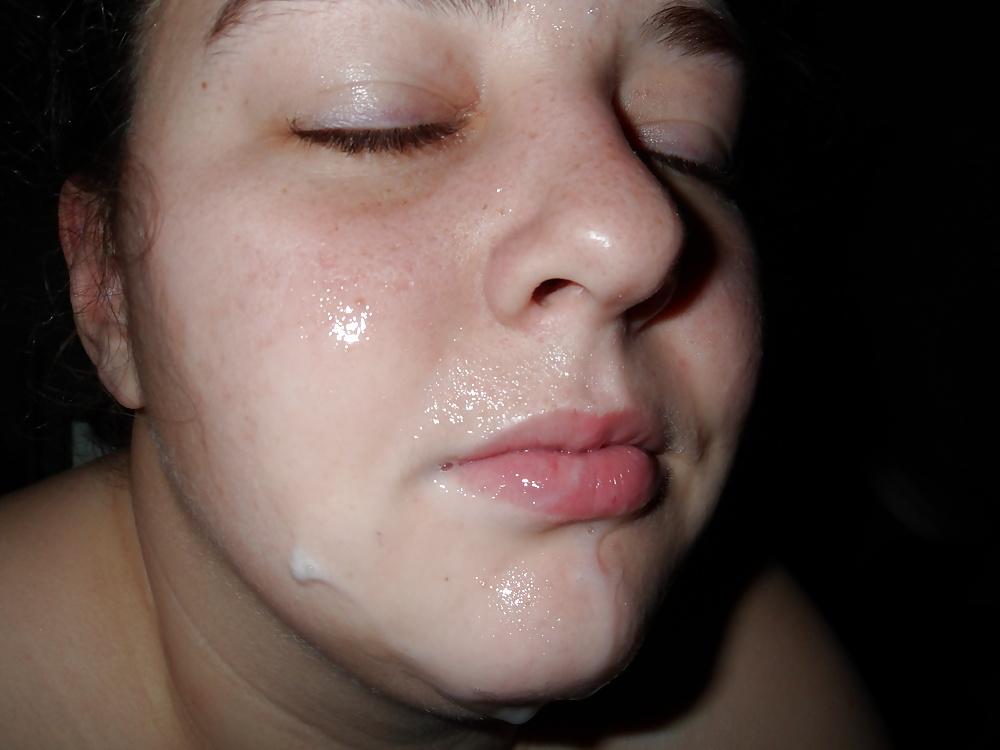 19P CUM OF HER TITS FACE AND PUSSY