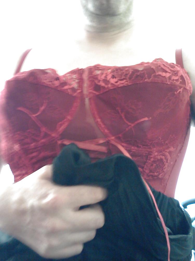 25P Corset panties boots ass cock