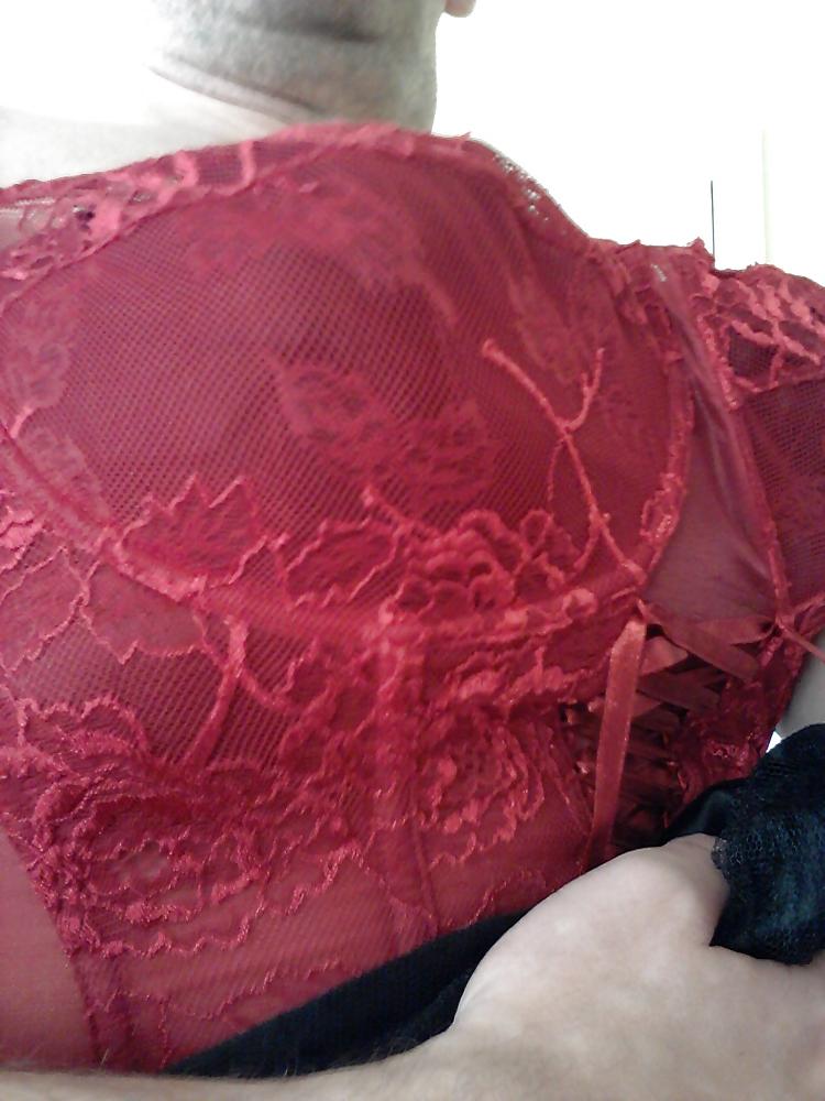 25P Corset panties boots ass cock
