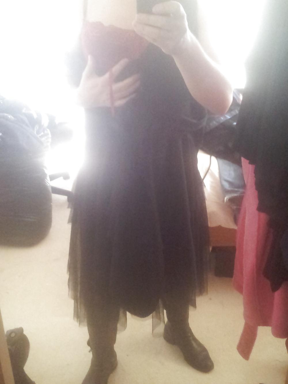 25P Corset panties boots ass cock