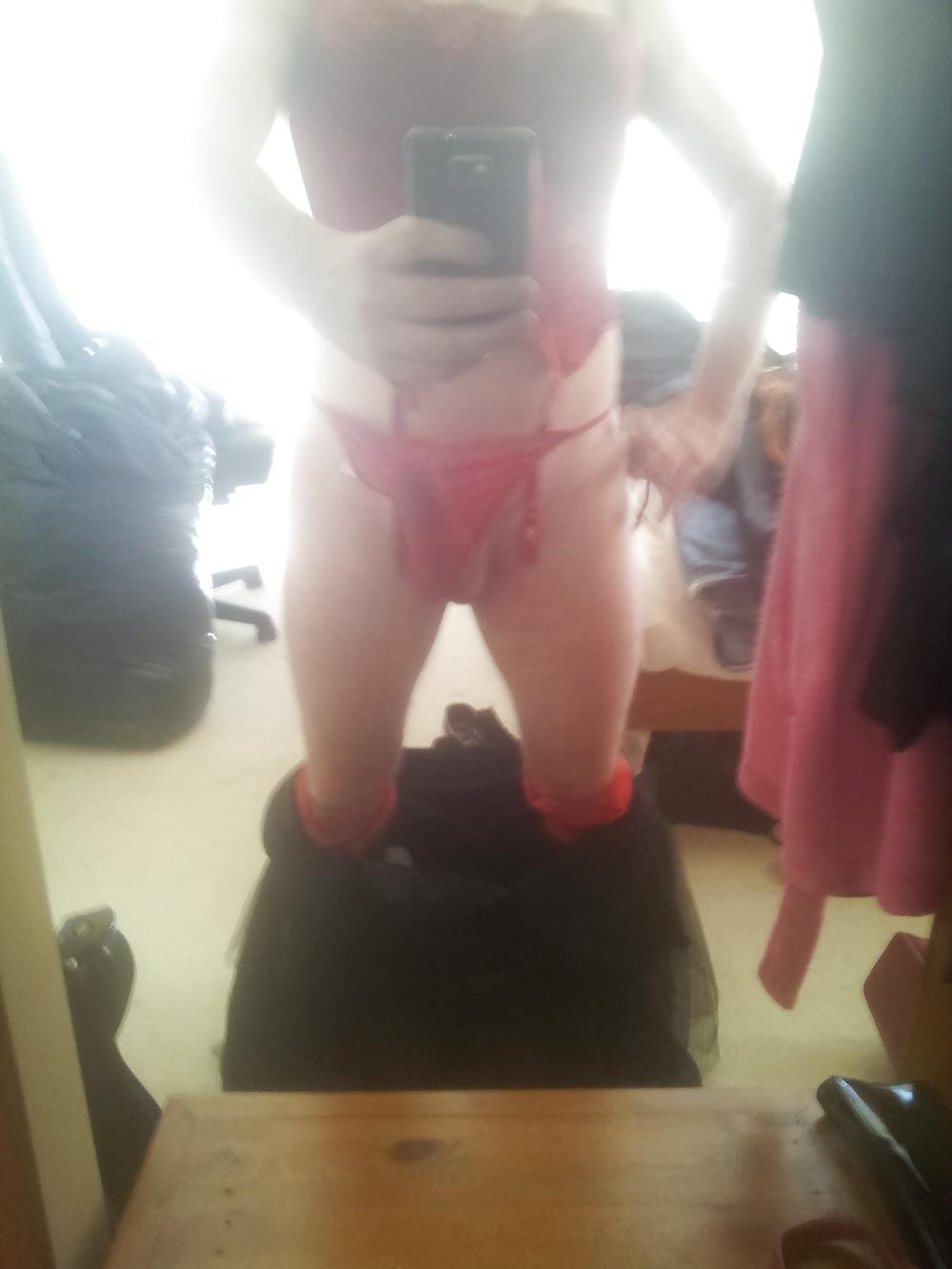 25P Corset panties boots ass cock