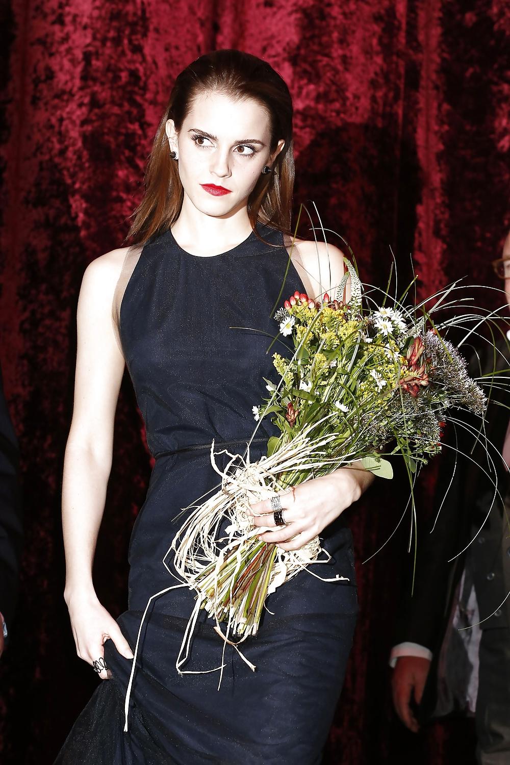25P Emma Watson - little brit tease