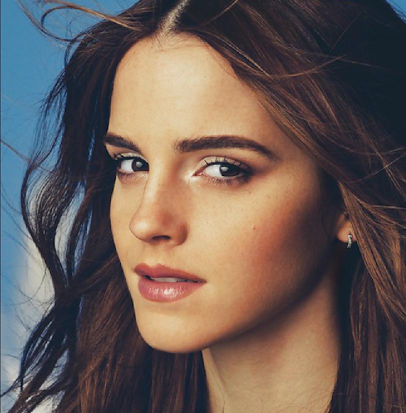 25P Emma Watson - little brit tease