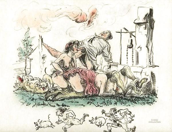 25P Vintage Erotic Drawings 18