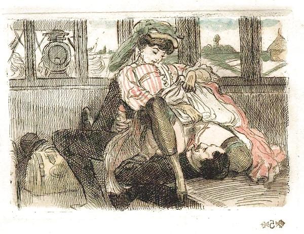 25P Vintage Erotic Drawings 18
