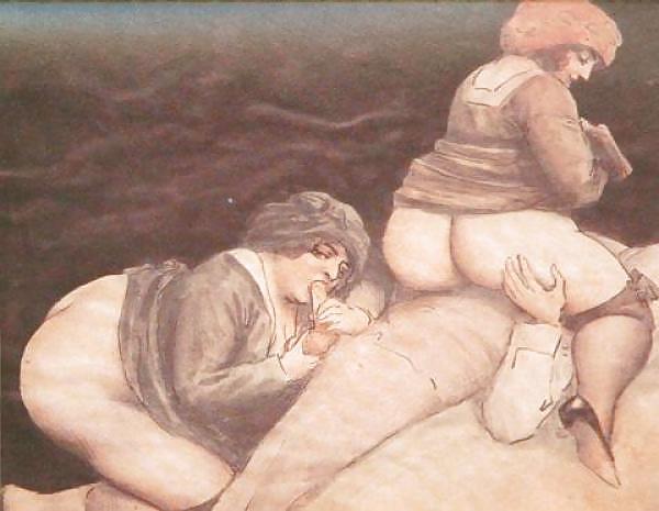 25P Vintage Erotic Drawings 18
