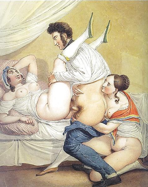 25P Vintage Erotic Drawings 18