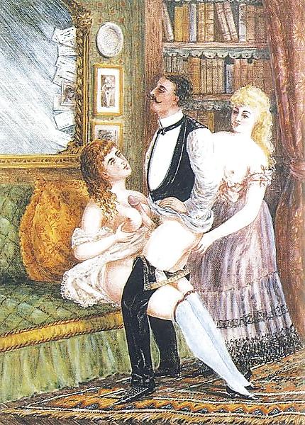 25P Vintage Erotic Drawings 18