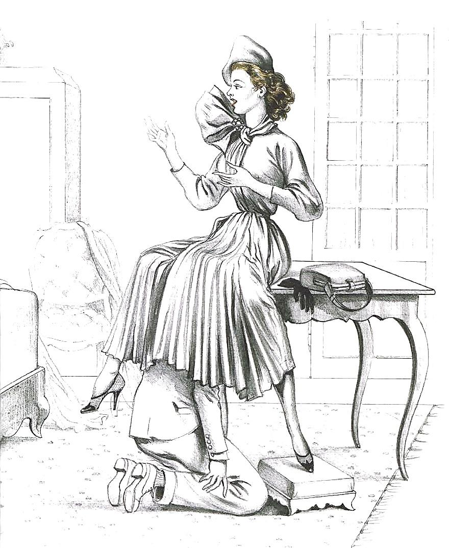 25P Vintage Erotic Drawings 18