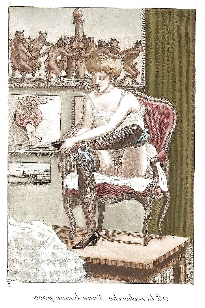 25P Vintage Erotic Drawings 17