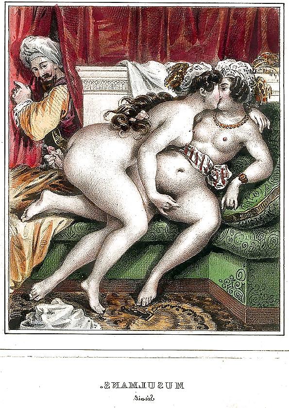 25P Vintage Erotic Drawings 17