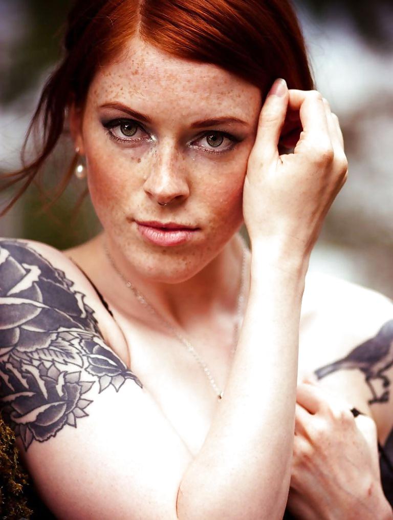 25P Erotic photography Redheads