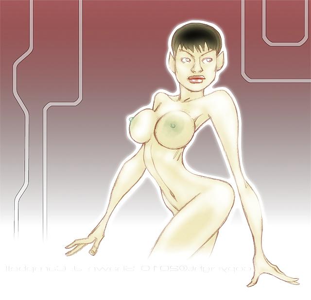25P Slut of  Vulkan T Pol ( Star Trek)