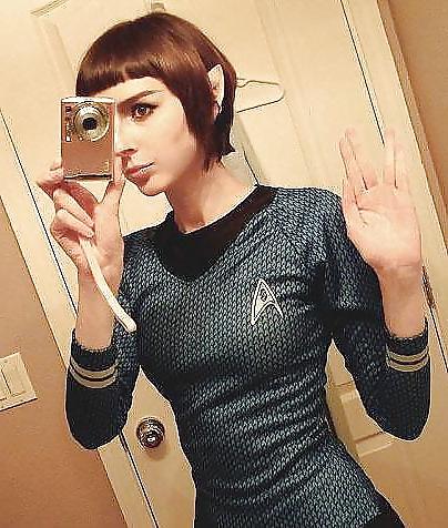 25P Slut of  Vulkan T Pol ( Star Trek)