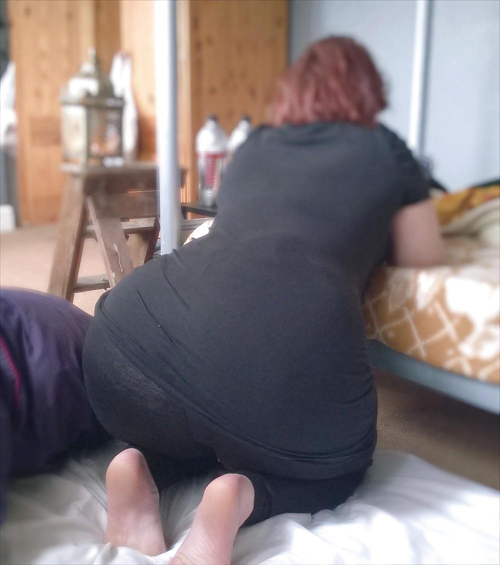 4P Clothed curvy mature big ass milf