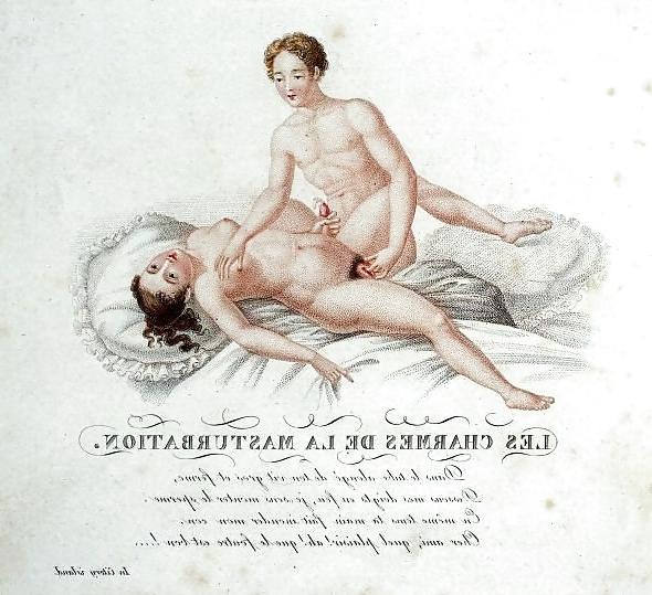 25P Vintage Erotic Drawings 16