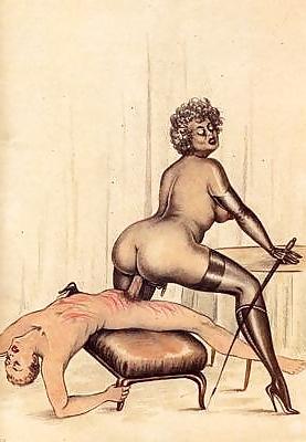 25P Vintage Erotic Drawings 16