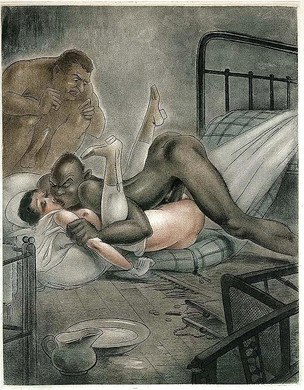25P Vintage Erotic Drawings 16