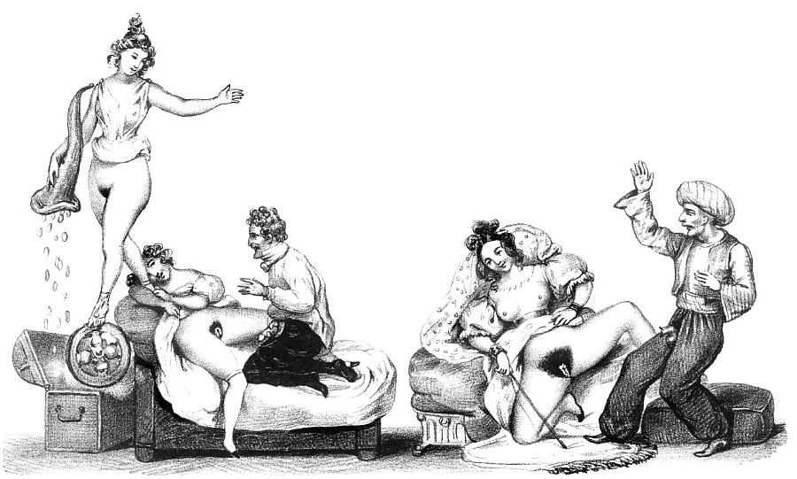 25P Vintage Erotic Drawings 16