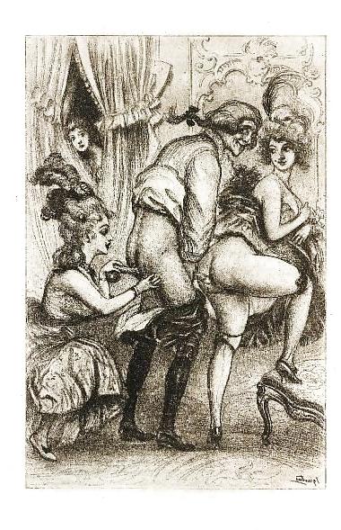 25P Vintage Erotic Drawings 16