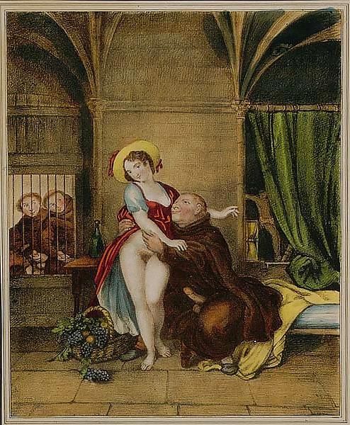 25P Vintage Erotic Drawings 16