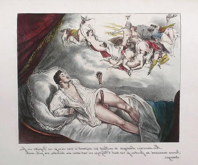 25P Vintage Erotic Drawings 16