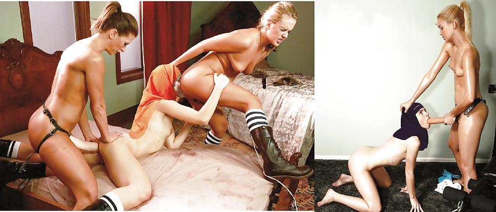 25P Strapon bisex