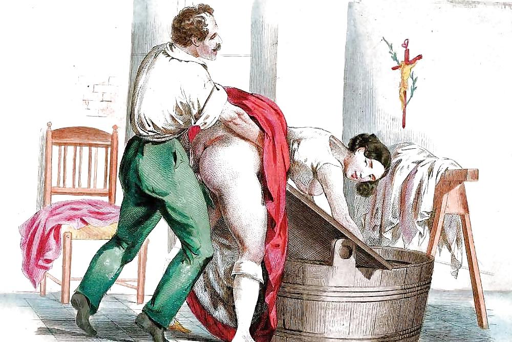 25P Vintage Erotic Drawings 15