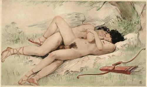 25P Vintage Erotic Drawings 15